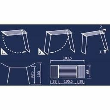Stendibiancheria Leifheit CLASSIC Solid 180 Bianco Nylon Acciaio polipropilene 18 m
