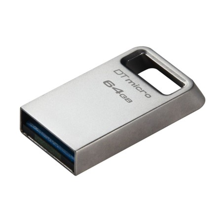 Memoria USB Kingston DTMC3G2/64GB Argentato 64 GB (1 Unità)