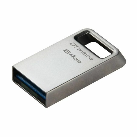 Memoria USB Kingston DTMC3G2/64GB Argentato 64 GB (1 Unità)