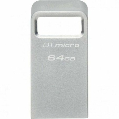 Memoria USB Kingston DTMC3G2/64GB Argentato 64 GB (1 Unità)
