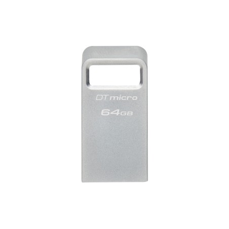 Memoria USB Kingston DTMC3G2/64GB Argentato 64 GB (1 Unità)