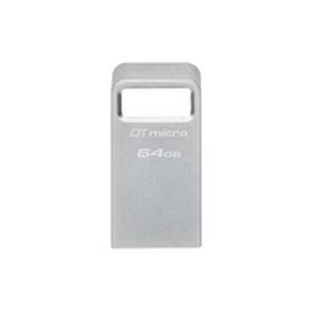 Memoria USB Kingston DTMC3G2/64GB Argentato 64 GB (1 Unità)