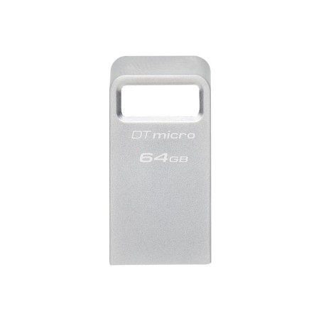 Memoria USB Kingston DTMC3G2/64GB Argentato 64 GB (1 Unità)