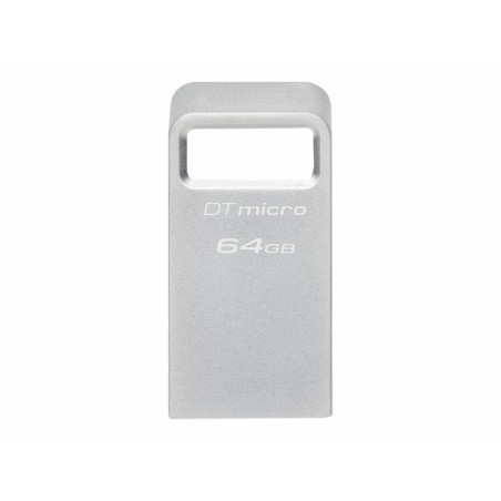 Memoria USB Kingston DTMC3G2/64GB Argentato 64 GB (1 Unità)