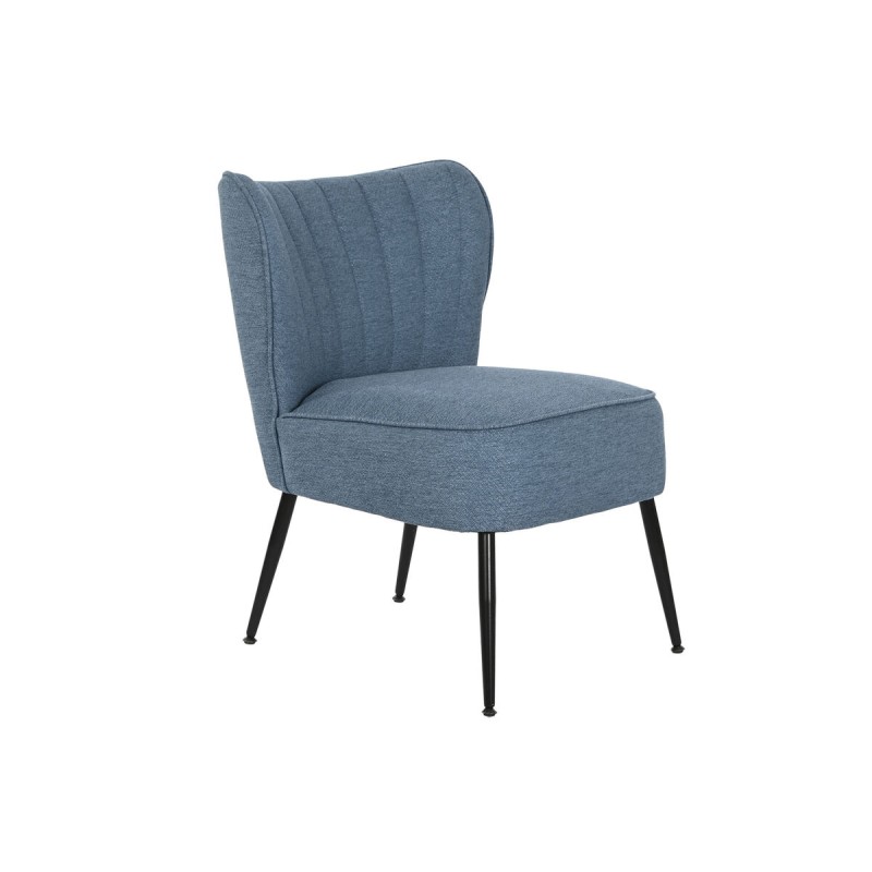 Poltrona DKD Home Decor Azzurro Metallo 55 x 64 x 72,5 cm Poltrona DKD Home Decor Azzurro Metallo 55 x 64 x 72,5 cm