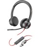 Auricolari con Microfono Poly 8X225AA Nero