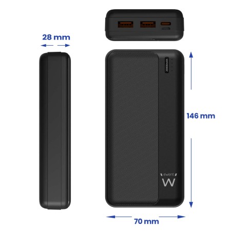 Powerbank Eminent EW1163 Nero 20000 mAh