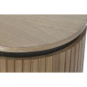 Comodino Home ESPRIT Naturale Metallo Legno di paulownia 60 x 43 x 57 cm