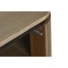 Comodino Home ESPRIT Naturale Metallo Legno di paulownia 60 x 43 x 57 cm