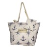 Borsa mare Porto di mare tessuto poliestere (60x19x38cm) (2 Pezzi)