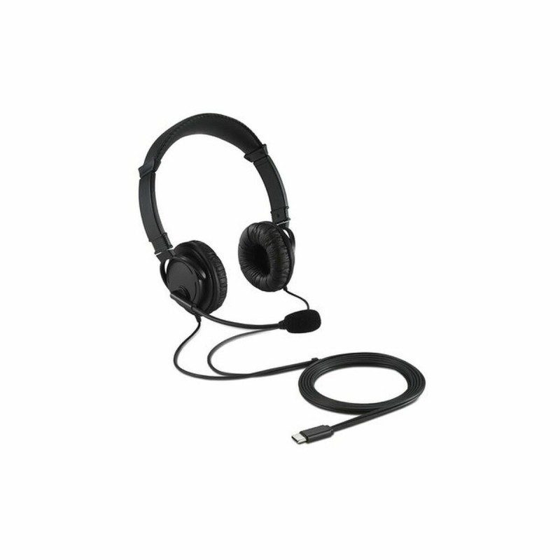Auricolari con Microfono Kensington Nero Auricolari con Microfono Kensington Nero
