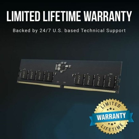 Memoria RAM PNY 16 GB DDR5 SDRAM DDR5 4800 MHz CL40