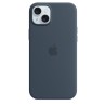Custodia per Cellulare Apple MXQT3ZM/A Blu Marino Apple iPhone 15 Plus