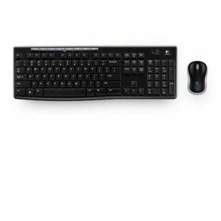 Tastiera e Mouse Wireless Logitech 920-004513 Nero Qwerty in Spagnolo QWERTY
