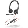 Auricolari Poly 8X222AA Nero