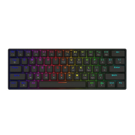 Tastiera Savio BLACKOUT X2 PEACH Nero Qwerty US