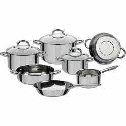 Batteria da Cucina GSW Acciaio 10 Pezzi