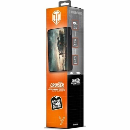 Tappetino per Mouse Yenkee CRUISER - YPM WT47 Nero