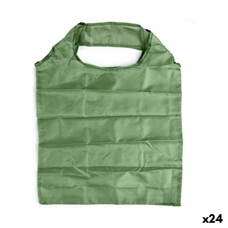 Borsa Pieghevole Kinvara HW424-1A Bianco Marrone Verde Grigio 42 x 40 cm (24 Unità)