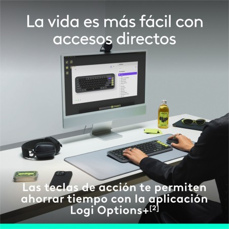 Tastiera Logitech 920-013069 Bianco