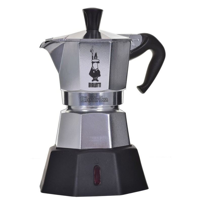 Caffettiera Italiana Bialetti 2778/MR Nero Alluminio 90 ml 2 Tazze Caffettiera Italiana Bialetti 2778/MR Nero Alluminio 90 ml 2 Tazze