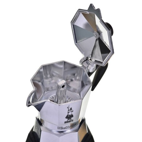 Caffettiera Italiana Bialetti 2778/MR Nero Alluminio 90 ml 2 Tazze