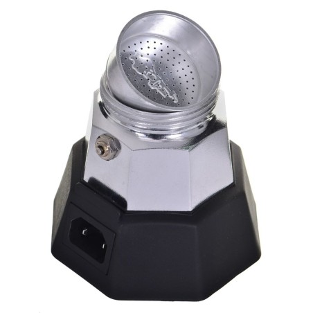 Caffettiera Italiana Bialetti 2778/MR Nero Alluminio 90 ml 2 Tazze