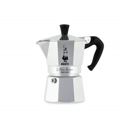 Caffettiera Italiana Bialetti Moka Express Alluminio 60 ml 1 Tazza