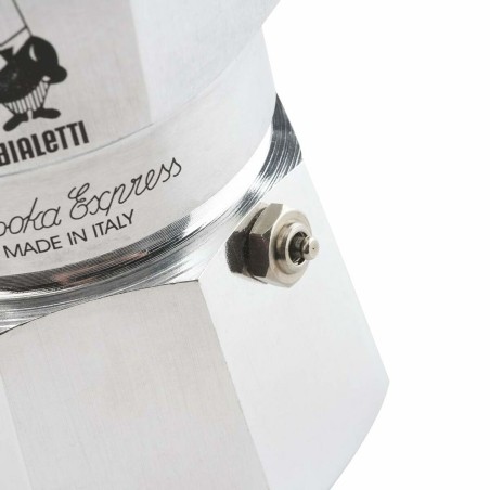 Caffettiera Italiana Bialetti Moka Express Alluminio 60 ml 1 Tazza