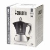 Caffettiera Italiana Bialetti Moka Nero Acciaio inossidabile Alluminio 200 ml 4 Tazze