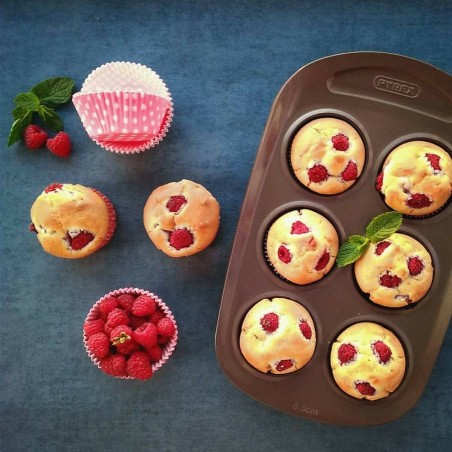 Teglia per Muffin Pyrex Marrone