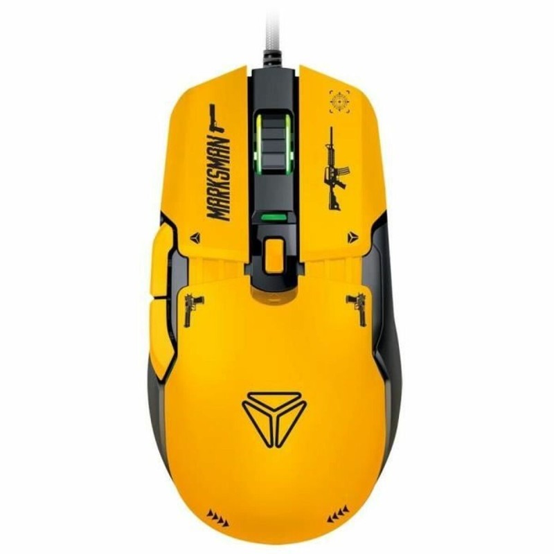 Mouse Yenkee MARKSMAN YMS 3600YW Giallo 3600 DPI Mouse Yenkee MARKSMAN YMS 3600YW Giallo 3600 DPI