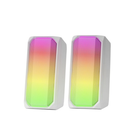 Altoparlante Bluetooth Portatile Mars Gaming MSRGBW Bianco 15 W 4 W