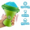 Bicchiere per Fare Gelati e Granite con Ricette Bandai Chillfactor Granita Mug Rose Plastica