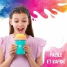 Bicchiere per Fare Gelati e Granite con Ricette Bandai Chillfactor Granita Mug Rose Plastica
