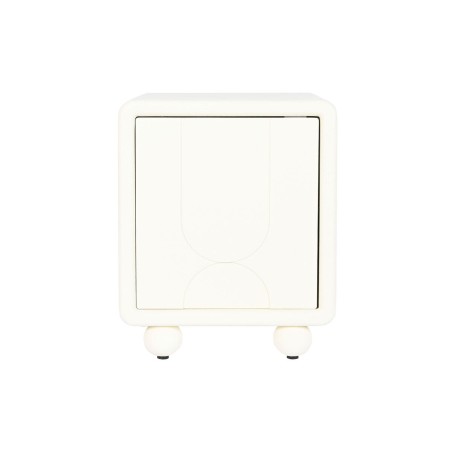 Comodino DKD Home Decor Bianco Legno MDF 45 x 40 x 55 cm