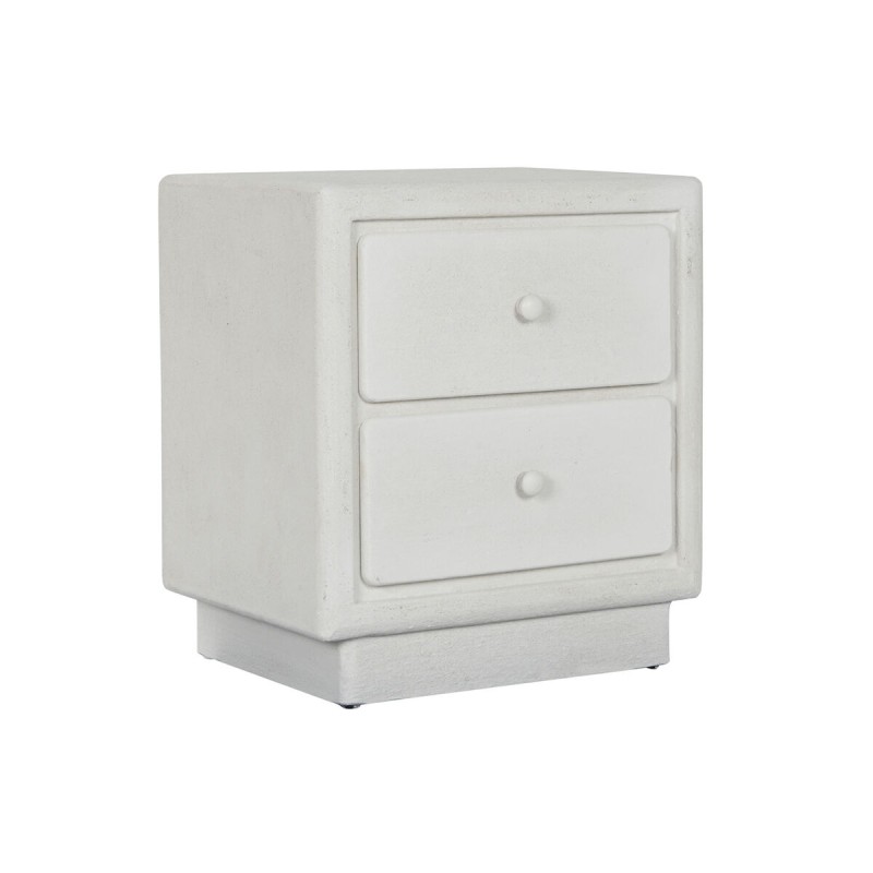 Comodino Home ESPRIT Bianco 48 x 36 x 53 cm Comodino Home ESPRIT Bianco 48 x 36 x 53 cm