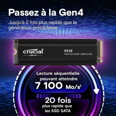 Hard Disk Crucial 1 TB SSD
