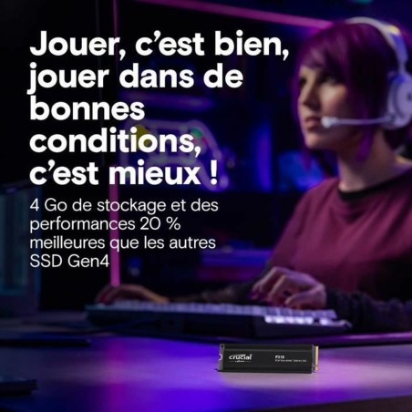 Hard Disk Crucial 1 TB SSD