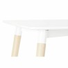 Tavolo da Pranzo DKD Home Decor Bianco Betulla Legno MDF 120 x 80 x 74 cm