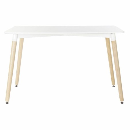 Tavolo da Pranzo DKD Home Decor Bianco Betulla Legno MDF 120 x 80 x 74 cm