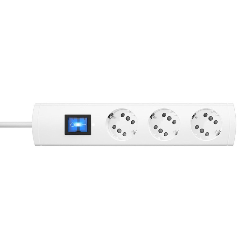 Multipresa con 3 Prese Schuko con Interruttore Kopp Duoversal Plus 3600 W (1,4 m) Multipresa con 3 Prese Schuko con Interruttore Kopp Duoversal Plus 3600 W (1,4 m)