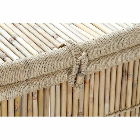 Set di Cesti DKD Home Decor Naturale Bambù Corda (2 Pezzi)