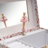 Scatola-Portagioie Versa Legno Legno MDF 12 x 10 x 18 cm Fiori