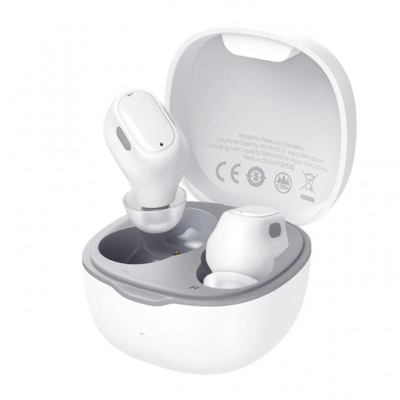 Auricolari Baseus NGTW370002 Bianco Auricolari Baseus NGTW370002 Bianco