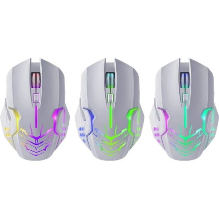 Mouse Gaming Defender 52512 Bianco 3200 DPI