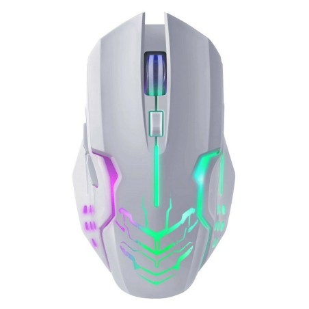 Mouse Gaming Defender 52512 Bianco 3200 DPI