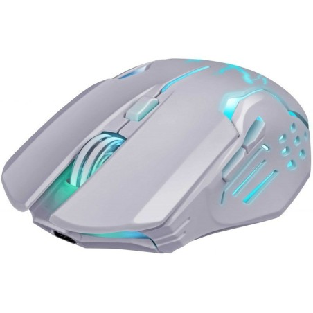 Mouse Gaming Defender 52512 Bianco 3200 DPI