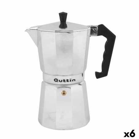 Caffettiera Italiana Quttin 9 Tazze (6 Unità)