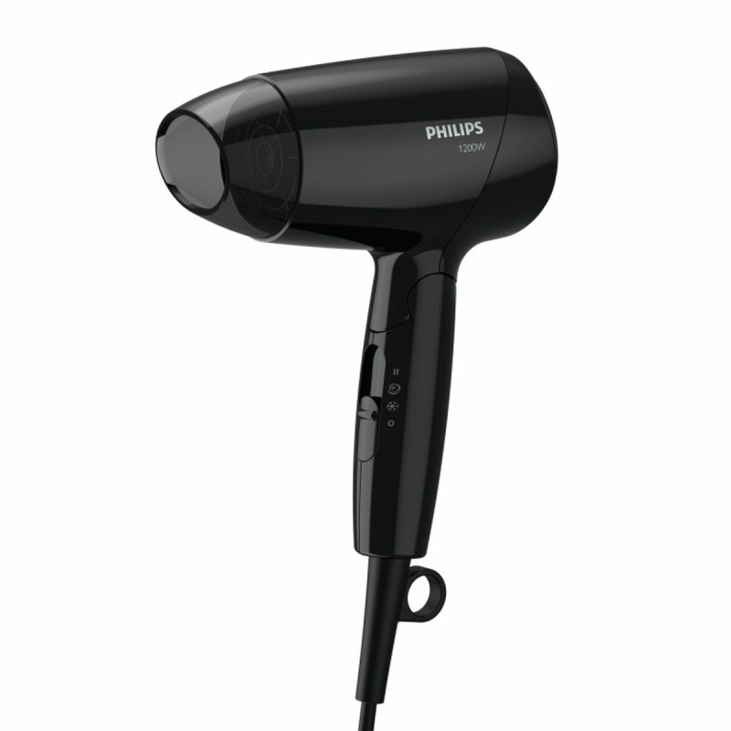 Phon Philips Secador compacto de 1200 W 1200W Nero 1200 W Phon Philips Secador compacto de 1200 W 1200W Nero 1200 W